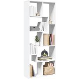 vidaXL Sobna pregrada / regal za knjige bijeli 67x25x161,5 cm drveni Cijene