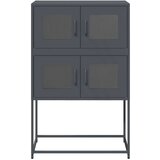 vidaXL Highboard Anthracite 68x39x107 cm Jeklo | Shoptok.si