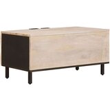  Klubska miza Bela 80 x 50 x 40 cm Masiven les manga, (5000107332) | Shoptok.si
