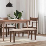 vidaXL klop 110 cm rjava masivni les guma | Shoptok.si