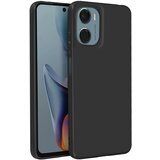 AVIZAR Ohišje za Motorolo Moto G05 in Moto E15 Mehki silikonski mat, Črna, (5000014951) | Shoptok.si