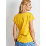 BASIC Feel Good T-shirt-RV-BZ-4622.17-dark yellow | Shoptok.si