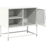 vidaXL TV omarica bela 68x39x60,5 cm jeklo | Shoptok.si