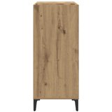 Ormarić za ploče Artisan hrast 84,5x38x89 cm izrađeno drvo | shoptok.hr