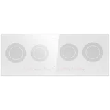 Klarstein Masterzone Slim Round, indukcijska ploča za kuhanje, maks. 7200 W, ugradbeni, 4 zone