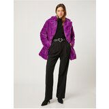 Koton Coat - Purple - Basic cene