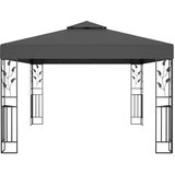  Sjenica s dvostrukim krovom 3 x 4 m antracit | shoptok.hr