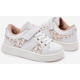 Boto Sports Shoes Sneakers for Children from Eco Leather White-Beige Anelisa | Shoptok.si