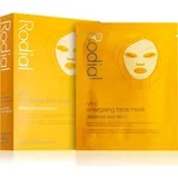 Vit C Energising Face Mask maska iz platna za posvetlitev in vitalnost kožo z vitaminom C 4 x 20 ml