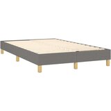  Box spring s madracem LED tamnosivi 120 x 200 cm tkanina | shoptok.hr