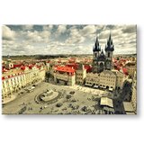  Slike na platnu MESTA - PRAGA CZ001E11 (moderne slike na) | Shoptok.si