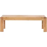 MAISON CHIC Klubska mizica - kavna mizica - Nizka mizica 110x60x35 cm trden akacijev les medena, (21754865)
