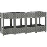  Povišena gredica 160x40x71 cm od polipropilena | shoptok.hr