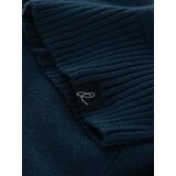 Ombre men's cotton knit winter beanie hat - navy blue | Eponuda.ba