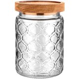 Estia steklena posoda za shranjevanje Allure Embossed, 700ml | Shoptok.si