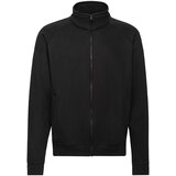Fruit Of The Loom Black Men's Sweat Jacket Cene
