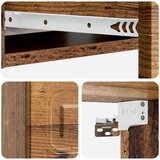 Stolna Stenska stranska miza Star les 59 x 34,5 x 17 cm Inženirski les, (5000232446) | Shoptok.si