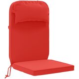  Jastuk za sunčanje 100% poliester Crvena 55 x 124 x 5 cm Slike