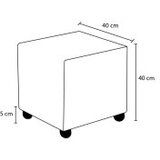 Atelier Del Sofa tabure olimpos brown