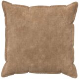  Presvlaka za jastuk 2 kom. HOUTEN Sivosmeđa 55 x 55 cm - Dizajn s paspulom Sivosmeđa 2 | shoptok.hr