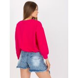 RUE PARIS Sweatshirt-RV-BL-8066.32P-fuchsia | Shoptok.si