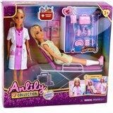 Anlily Dolls Doctor with Patient Hospital Bed Drip Accessories | Shoptok.si