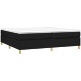  Box spring posteljni okvir črn 200x200 cm blago, (20736886) | Shoptok.si