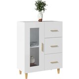 Komoda bela 69,5x34x90 cm inženirski les, (20654240) | Shoptok.si