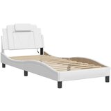  Okvir kreveta s LED svjetlima bijeli 80 x 200 cm umjetna koža | shoptok.hr