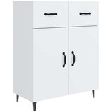 Komoda bela 69,5x34x90 cm inženirski les, (20654314) | Shoptok.si