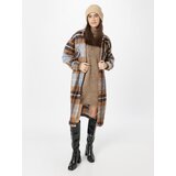 Pieces Pletena obleka 'Ellen' pikčasto rjava | Shoptok.si