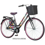 Visitor FAS283S6#13 $ 28"/16"FASHION ARRYTHMIA S6 CRNO SIVA - ženski bicikl cene