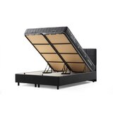 Kalune Design Vitalia 120 x 200 - Anthracite Anthracite Single Bed Base & Headboard | ePonuda.com