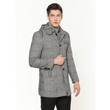 Dewberry PLT8335 MEN'S COAT-PLAID GREY | shoptok.hr