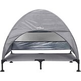  Povišeni krevet za pse Svijetlo siva 127 x 81 x 108 cm | Eponuda.com