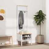  Ormar za hodnik s policom FLORO Bijelo 50 x 40 x 158 cm | shoptok.hr