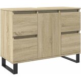 Furnova Kopalniška omarica sonoma hrast 80x33x60 cm inženirski les, (21947143) | Shoptok.si