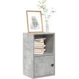 vidaXL Knjižna omara betonsko siva 31x24x52 cm inženirski les Cene