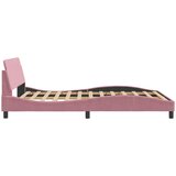 Okvir za krevet s uzglavljem Dover 140x190 cm baršunasti | shoptok.hr
