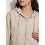Sinsay Zip-up hoodie s kapuljačom Slike