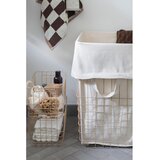 Mette Ditmer Denmark Bež kovinski/tekstilni koš za perilo 64 l Store-It – | Shoptok.si