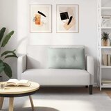  Jastuk za leđa Svijetlo siva 80 x 50 cm Kordura tekstil | shoptok.hr