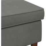  Stolica za noge Tamnosiva 55 x 35 x 41 cm Baršun | Shoptok.si