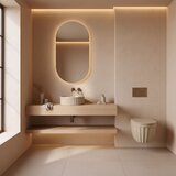 REA Bath Nadgradni umivaonik DUO Caffe Latte Matt | shoptok.hr