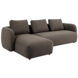 Bonami Selection Siva/smeđa kutna garnitura od bouclé tkanine (s lijevim kutom) Imola – | shoptok.hr