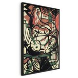  Slika - Franz Marc – The Birth of the Horse 80x120 U crnom drvenom okviru | shoptok.hr