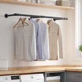  Zidni držač za vešalice LINEA crni | Eponuda.com