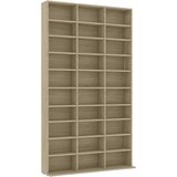 Ormarić za CD-ove boja hrasta 102x23x177,5 cm konstruirano drvo | Eponuda.com