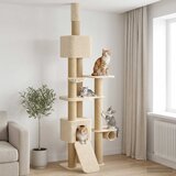  Penjalica za mačke od poda do stropa sa stupom od sisala | shoptok.hr