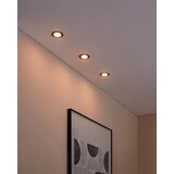 Eglo connect.z Set okroglih LED vgradnih svetilk Fueva-Z (Ø x V: 85 x 26 mm, 3 kos, Večbarvno, Črna) Cene